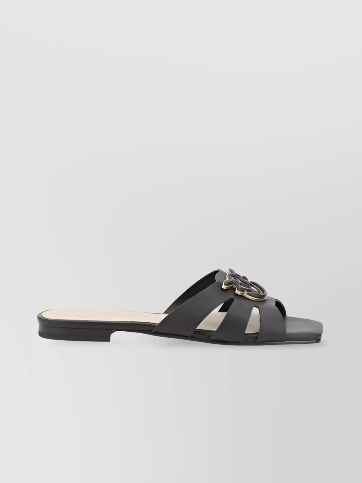 Pinko Structured Caged Sandals For Chic Look