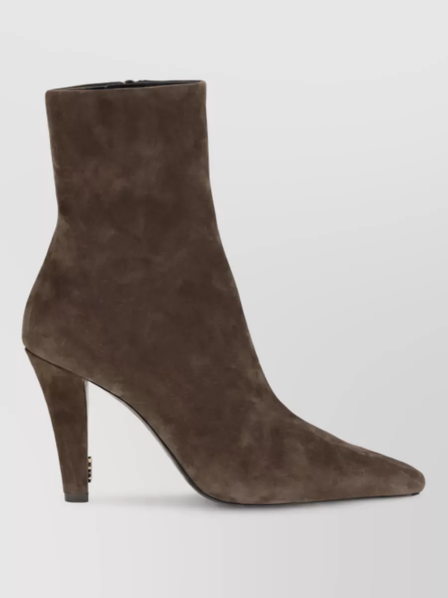 Saint Laurent Leather Ankle Boots