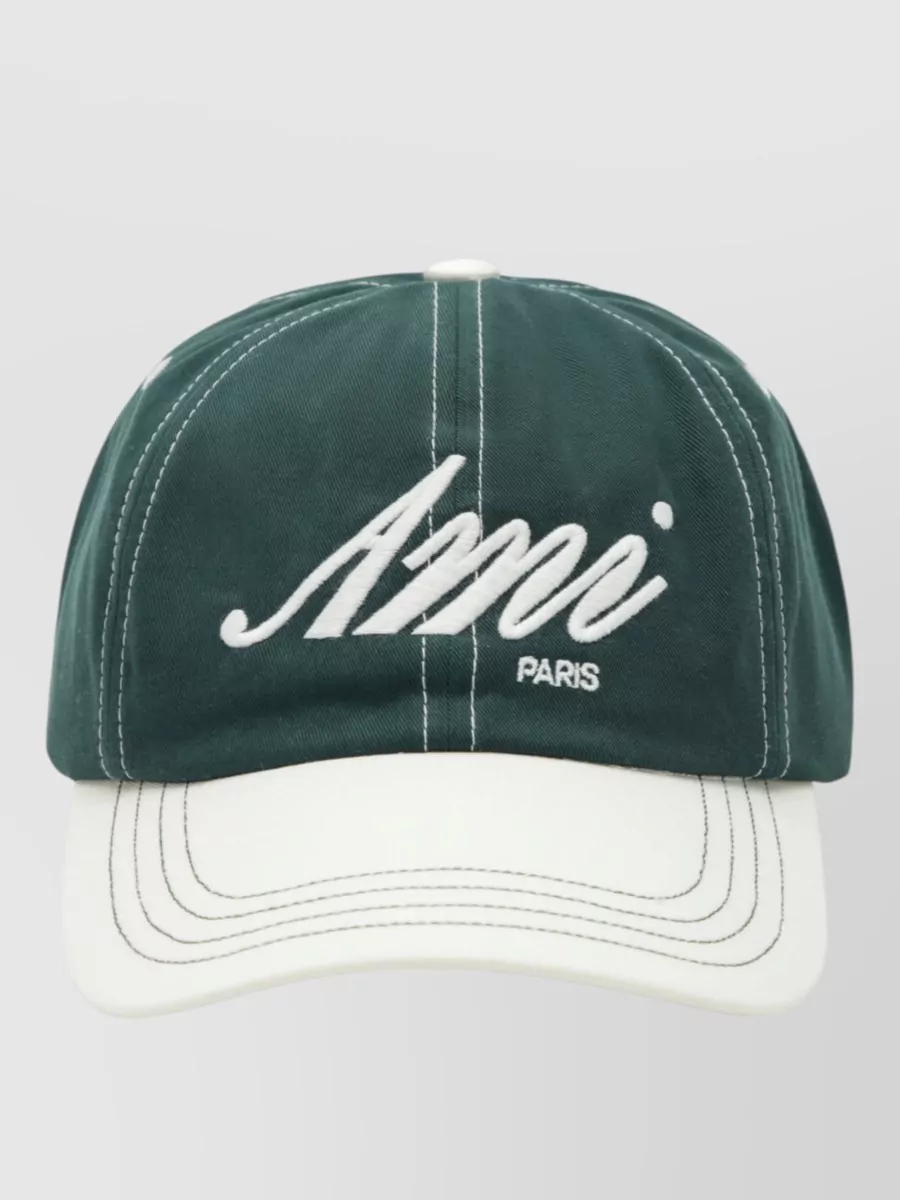 Ami Paris cotton cap