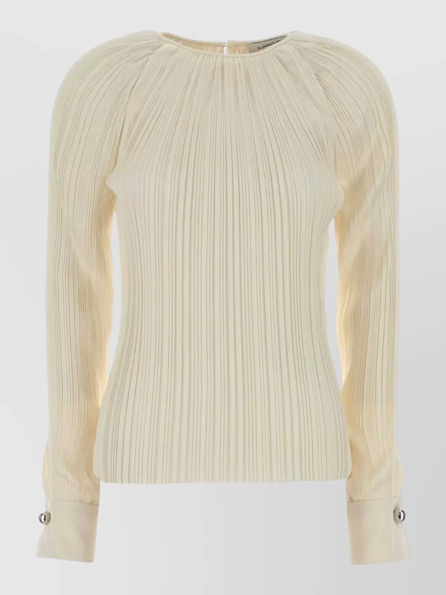 Lanvin satin blouse