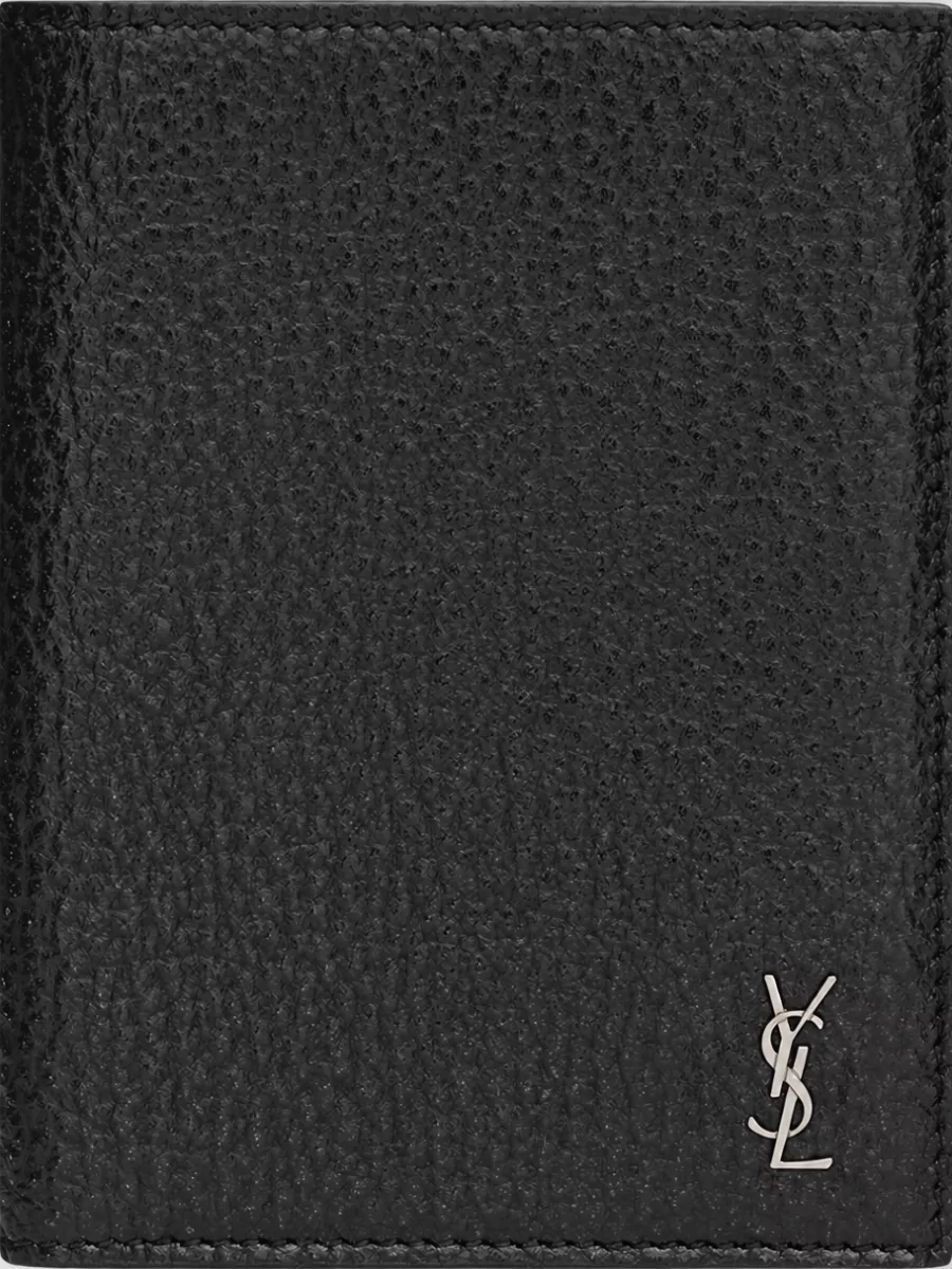 Saint Laurent leather card holder