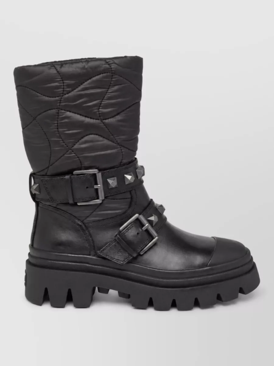 Ash Leather Ankle Boots