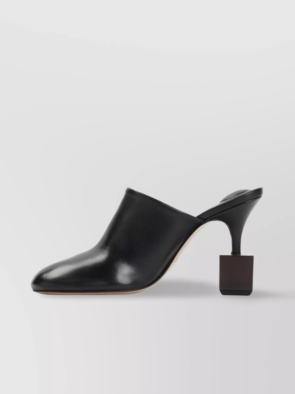 Shop Jacquemus Bisou Mules With Unique Heel Design