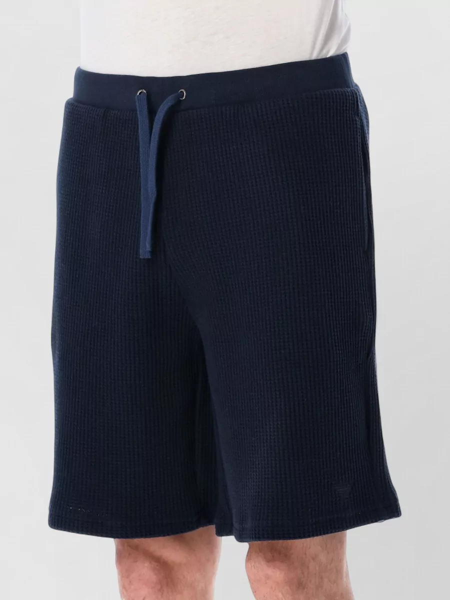 Emporio Armani Waffle-Knit Bermuda Shorts