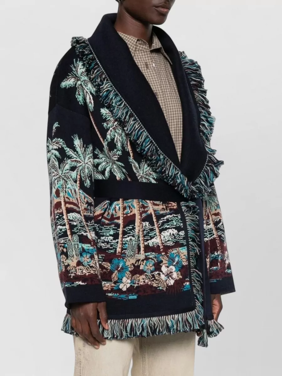 Alanui Virgin Wool Cardigan