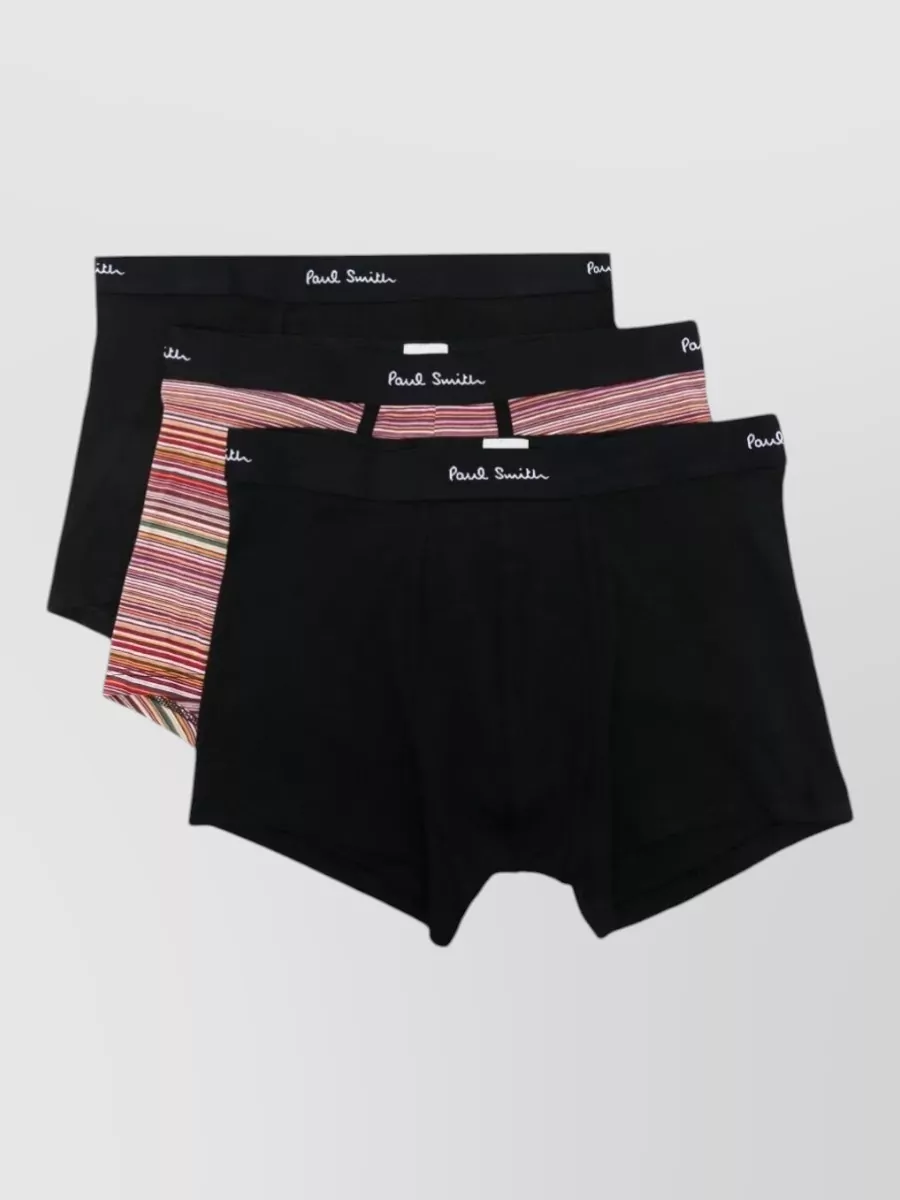 Paul Smith Mens Trunk Set Signature Logo Waistband