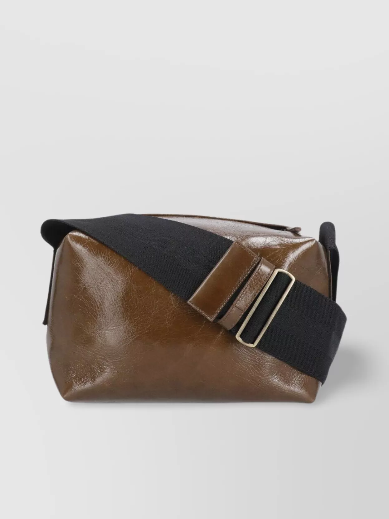 Uma Wang Leather Rectangular Shoulder Bag