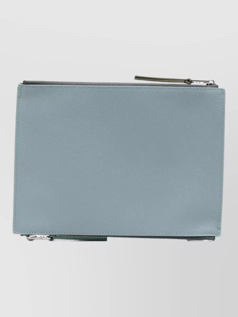 Paul Smith leather zip travel pouch