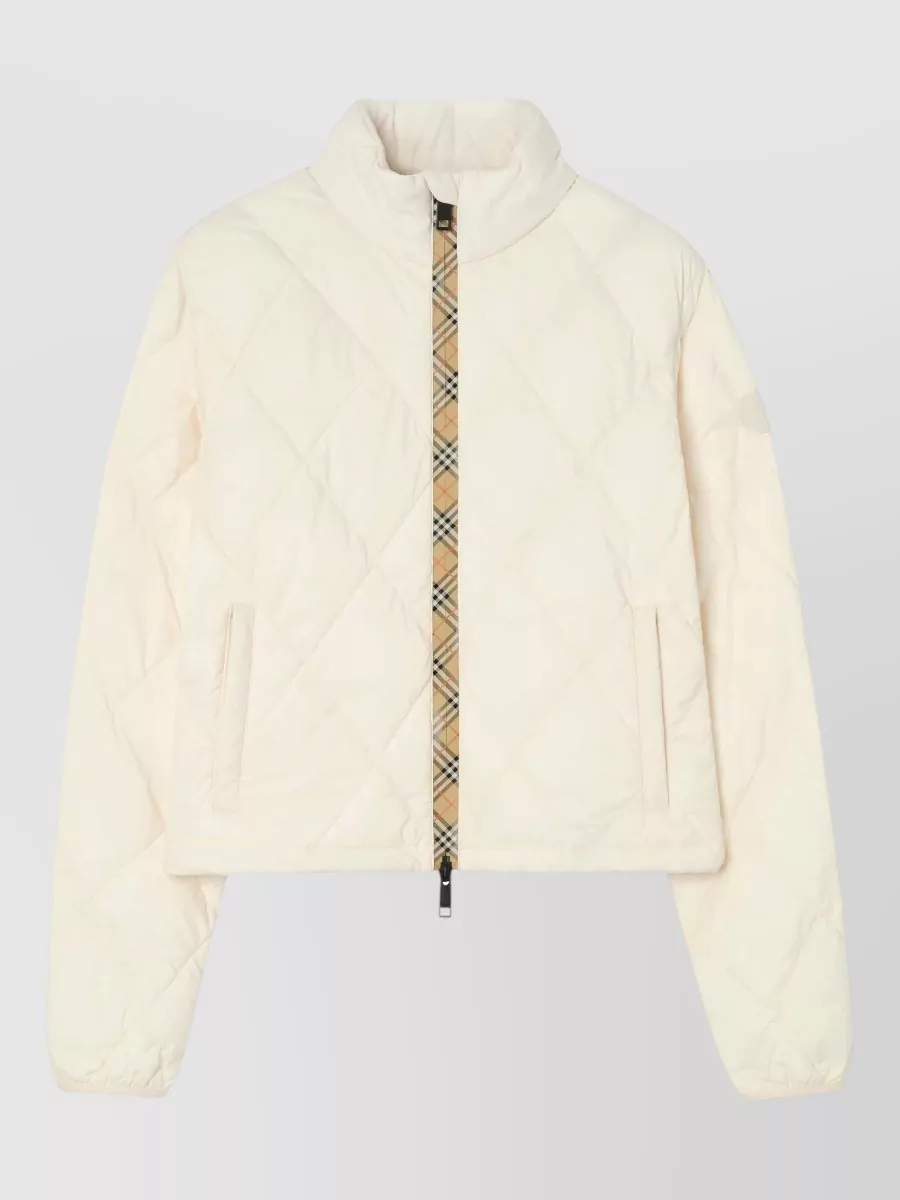 Burberry down quilted slim-fit puffer jacket