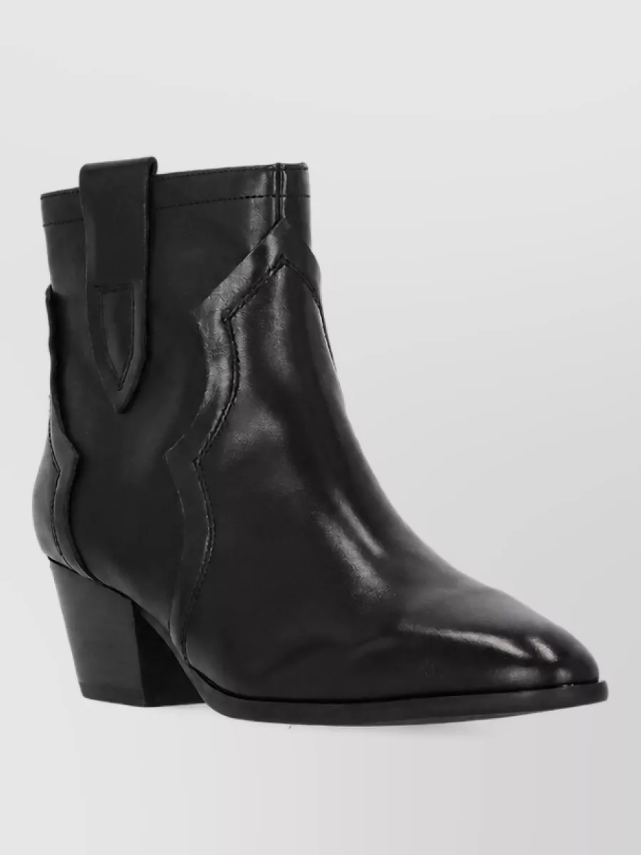 Ash leather ankle boots