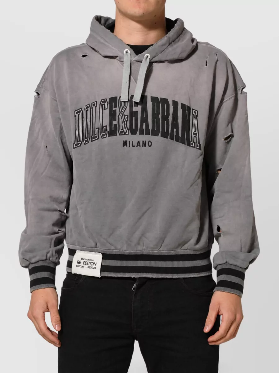 Dolce&Gabbana Cotton Graphic Hoodie