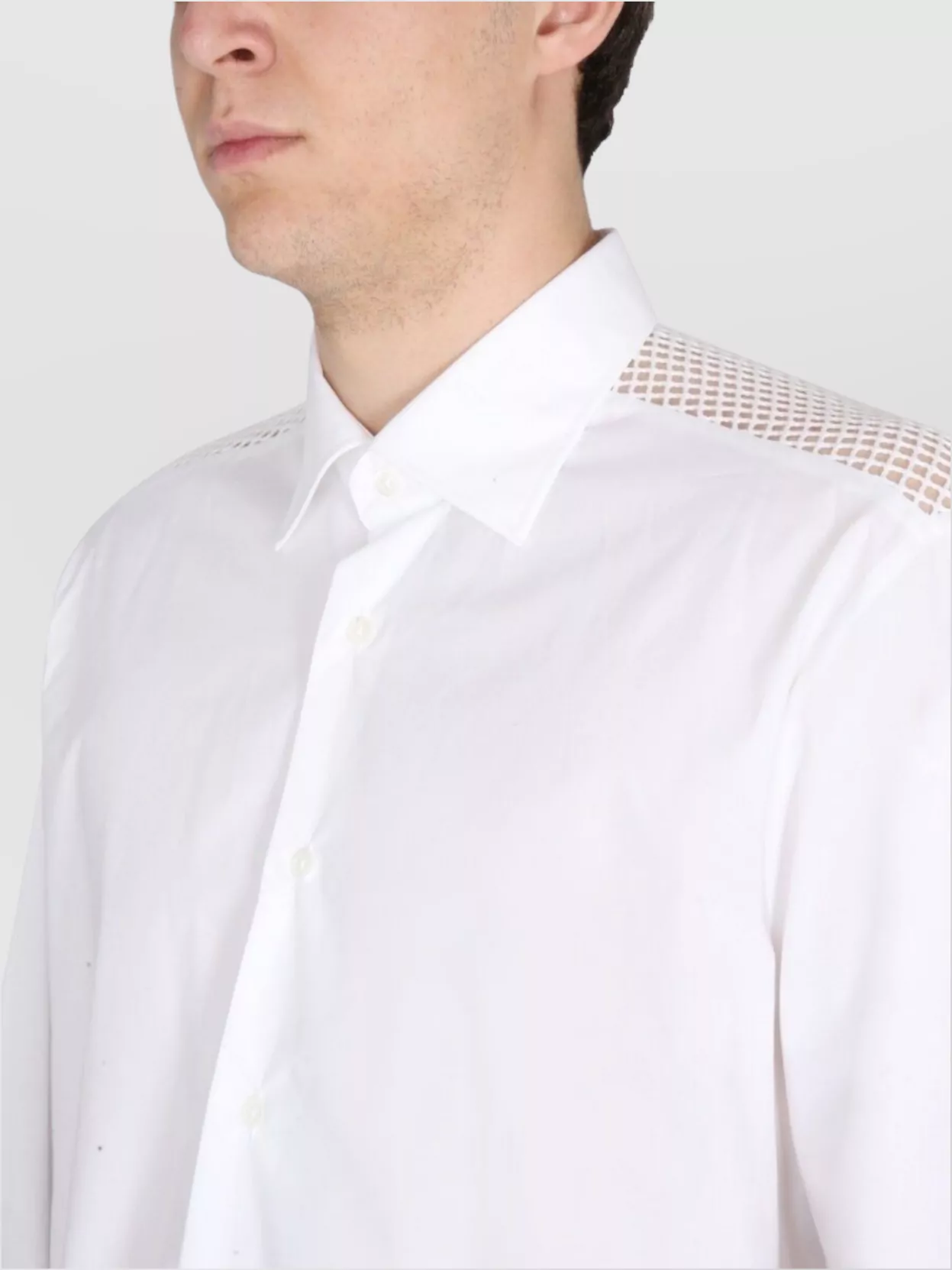 Raf Simons Classic Shirt In White