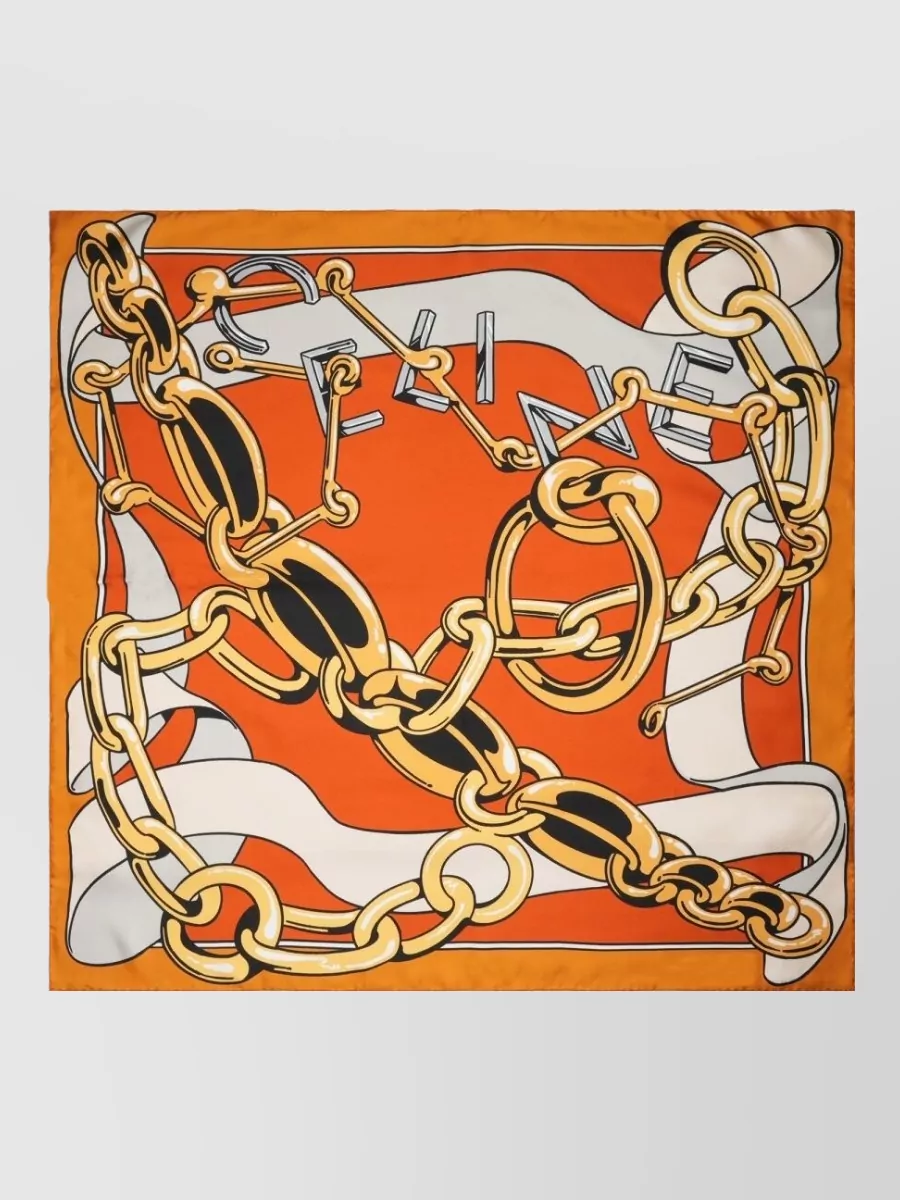 Celine silk scarf