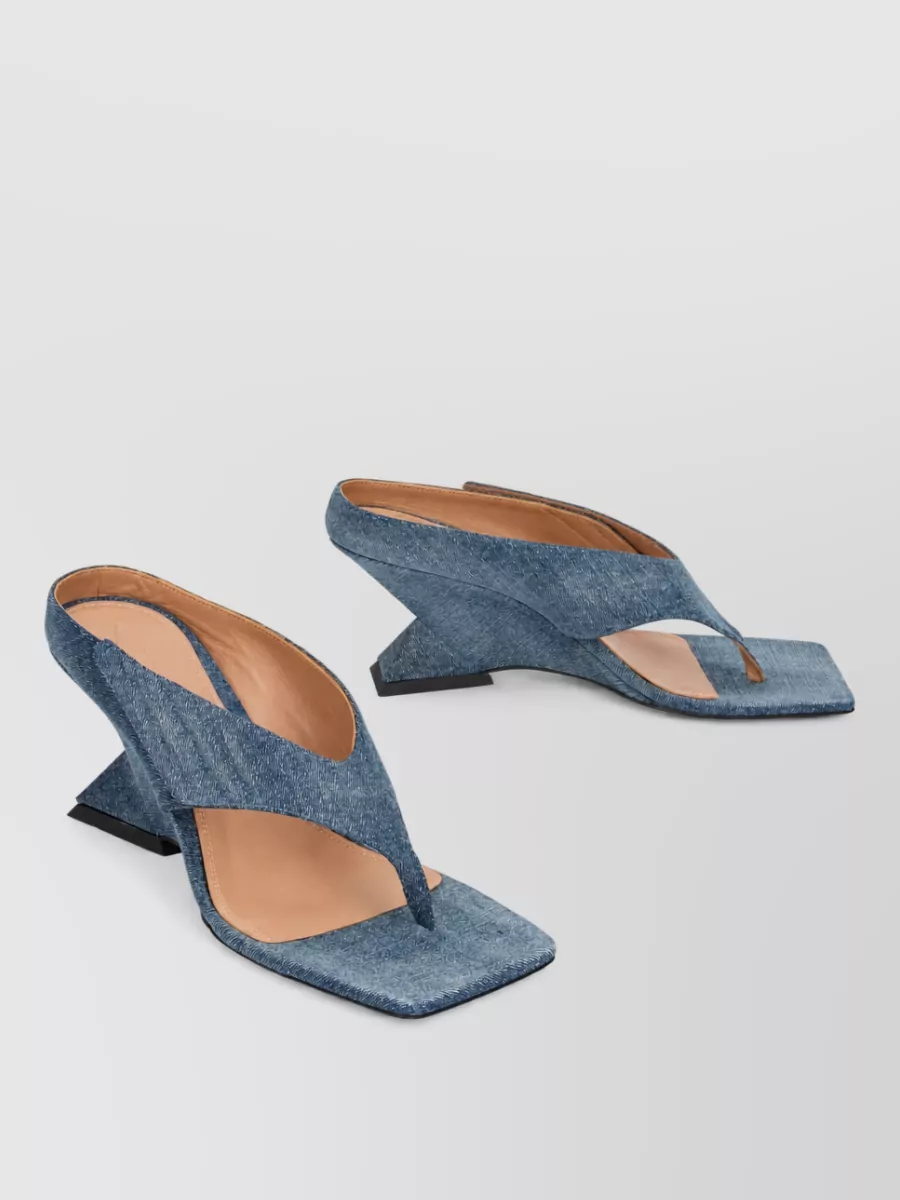 The Attico calfskin sandals