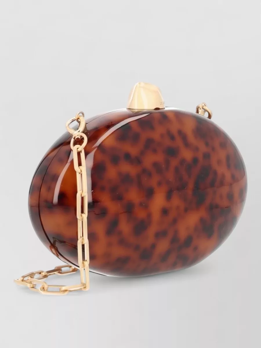 Cult Gaia Acrylic Mini Clutch Bag