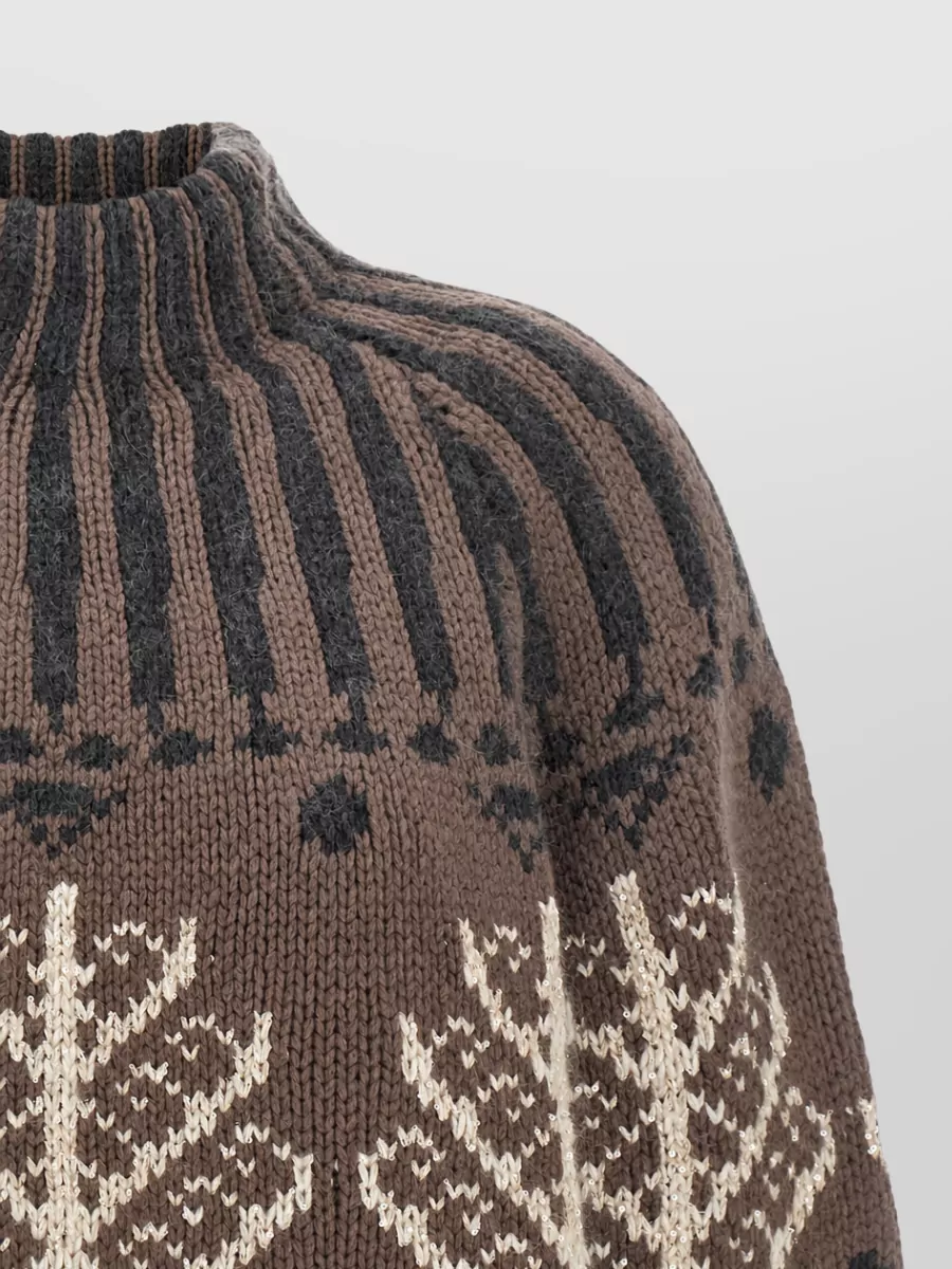 Brunello Cucinelli Cashmere Nordic Heritage Jumper