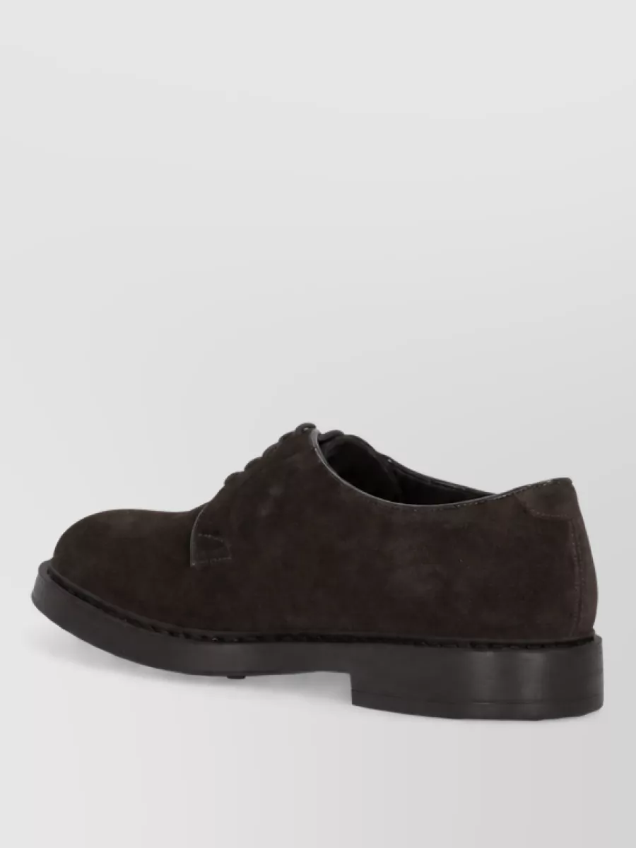 Doucal's Leather Derby Shoes
