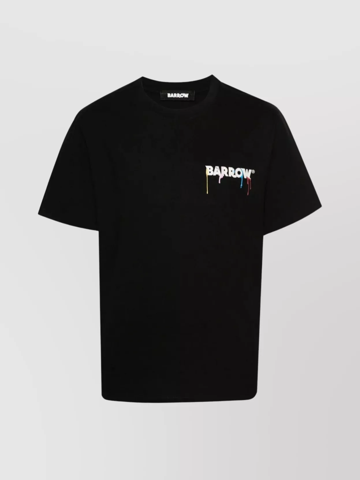 Shop Barrow Printed Crew Neck T-shirt