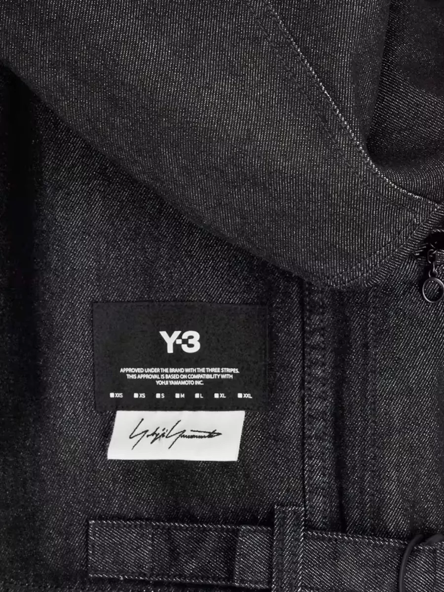 Y-3 Cotton Relaxed-Fit Denim Jacket