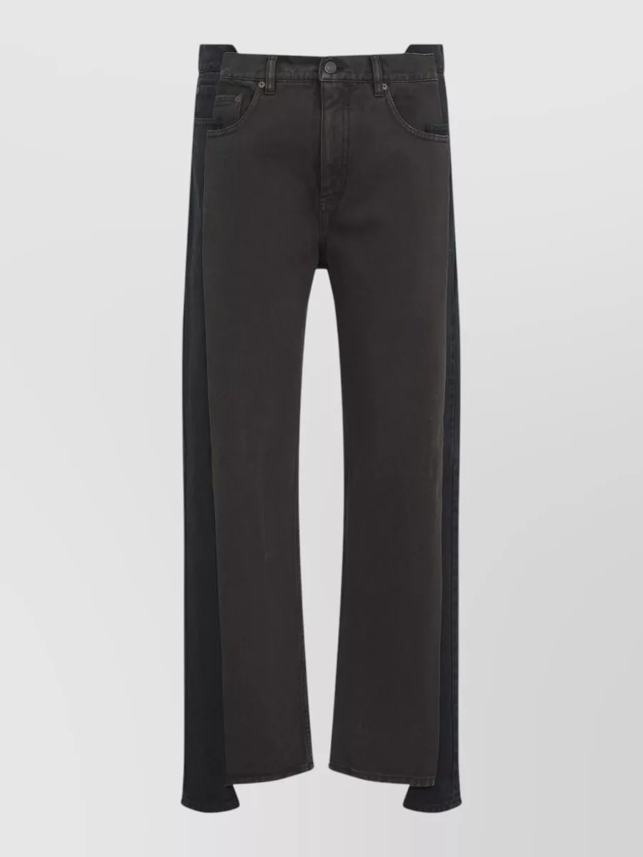 Maison Margiela spliced straight-leg denim jeans