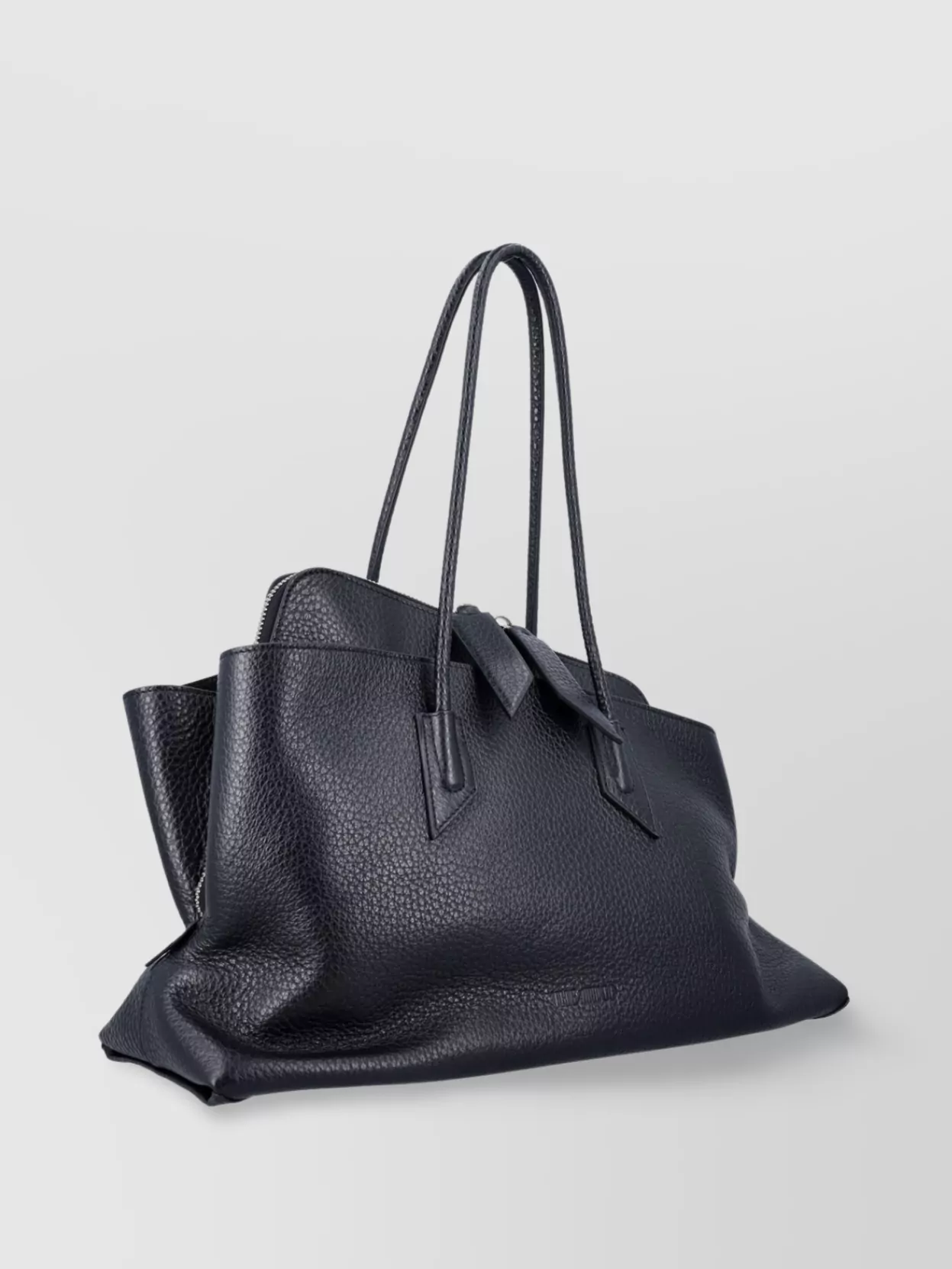 ATTICO WALK TOP HANDLE LEATHER BAG