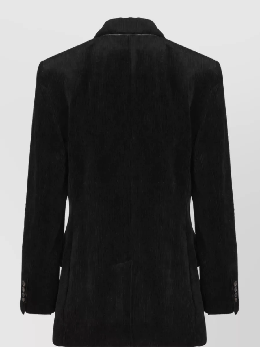 Brunello Cucinelli Beaded Double-Breasted Blazer