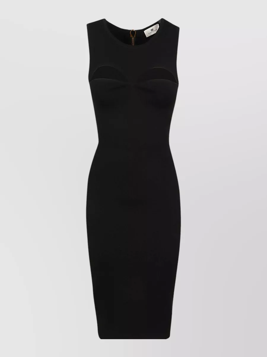 Elisabetta Franchi fine-knit midi dress