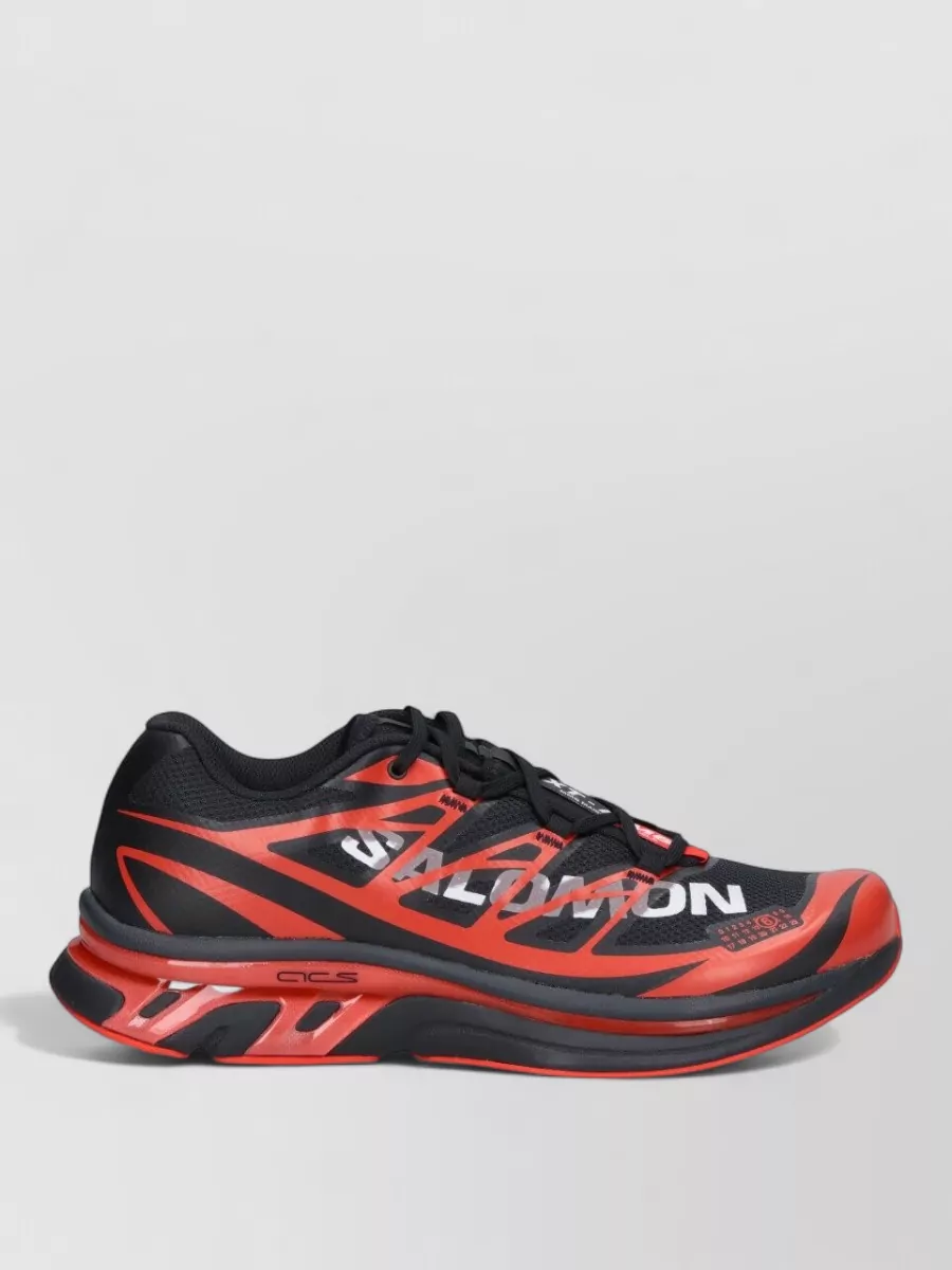 Mm6 Maison Margiela Logo Print Low-Top Sneakers
