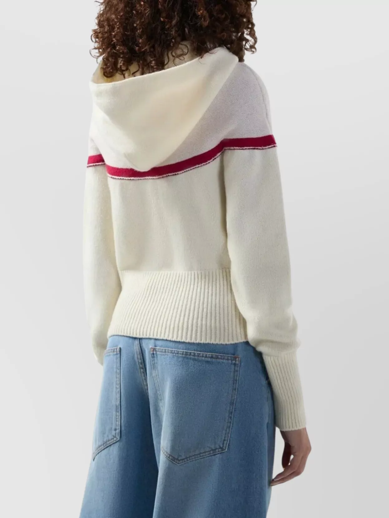 Gcds Cropped Hoodie With Logo And Hood In Metallic