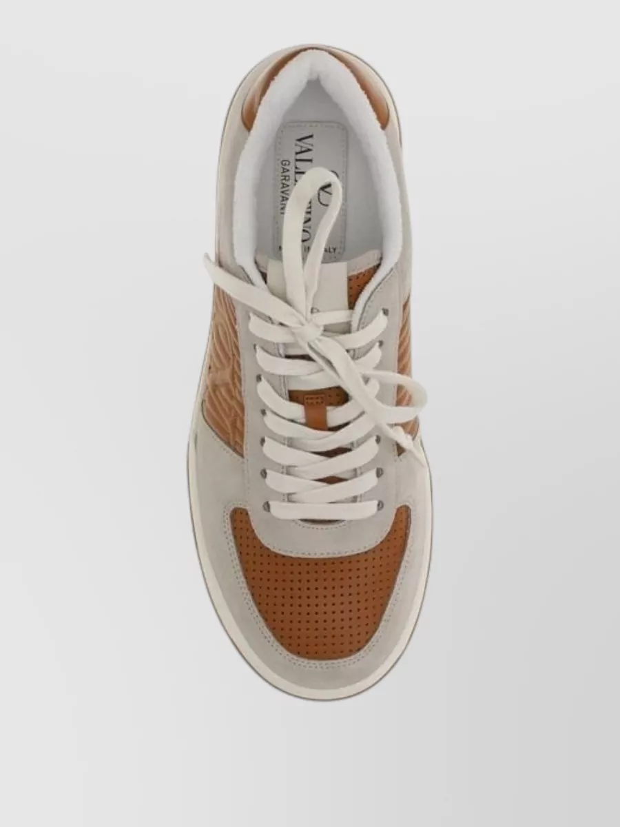 Valentino Garavani Calf Leather Low-Top Sneakers