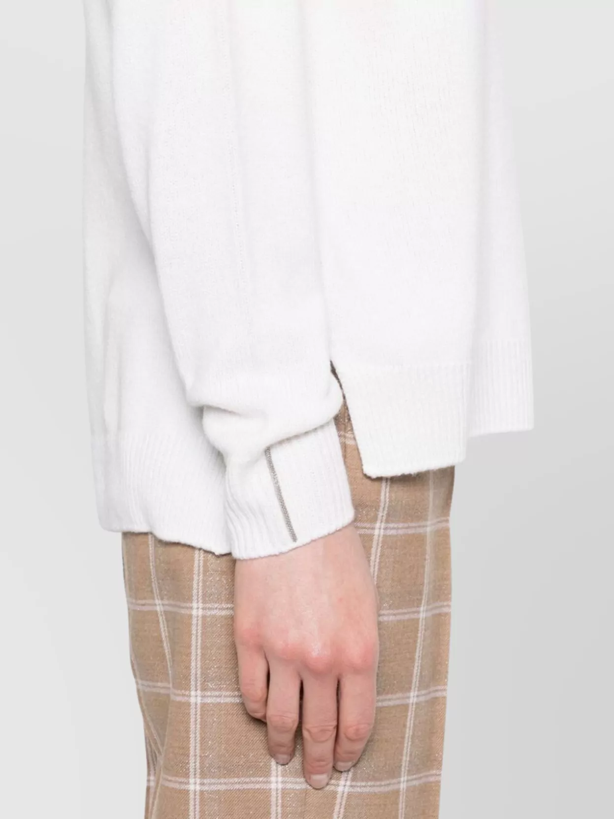 Peserico High Neck Long Sleeve Knitwear Top
