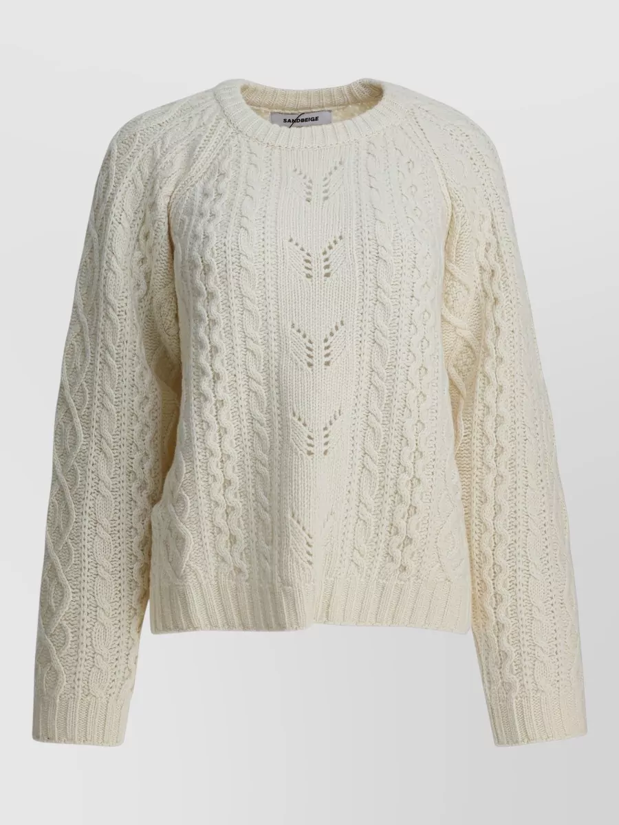 SANDBEIGE wool jumper