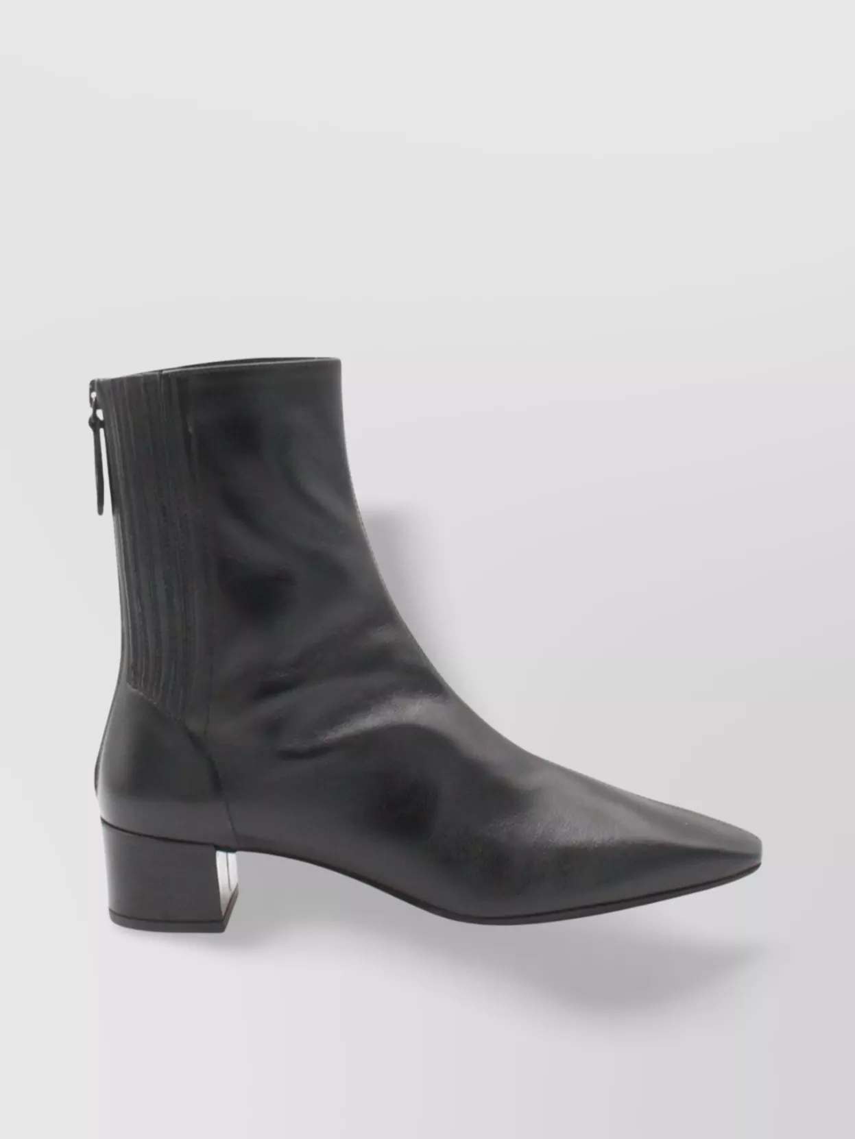 Aquazzura Block Heel Ankle Boots With Pointed Toe