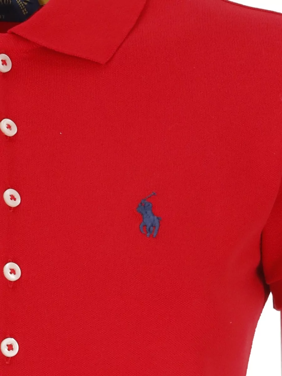 Ralph Lauren Cotton Polo Shirt Five Buttons Short Sleeves