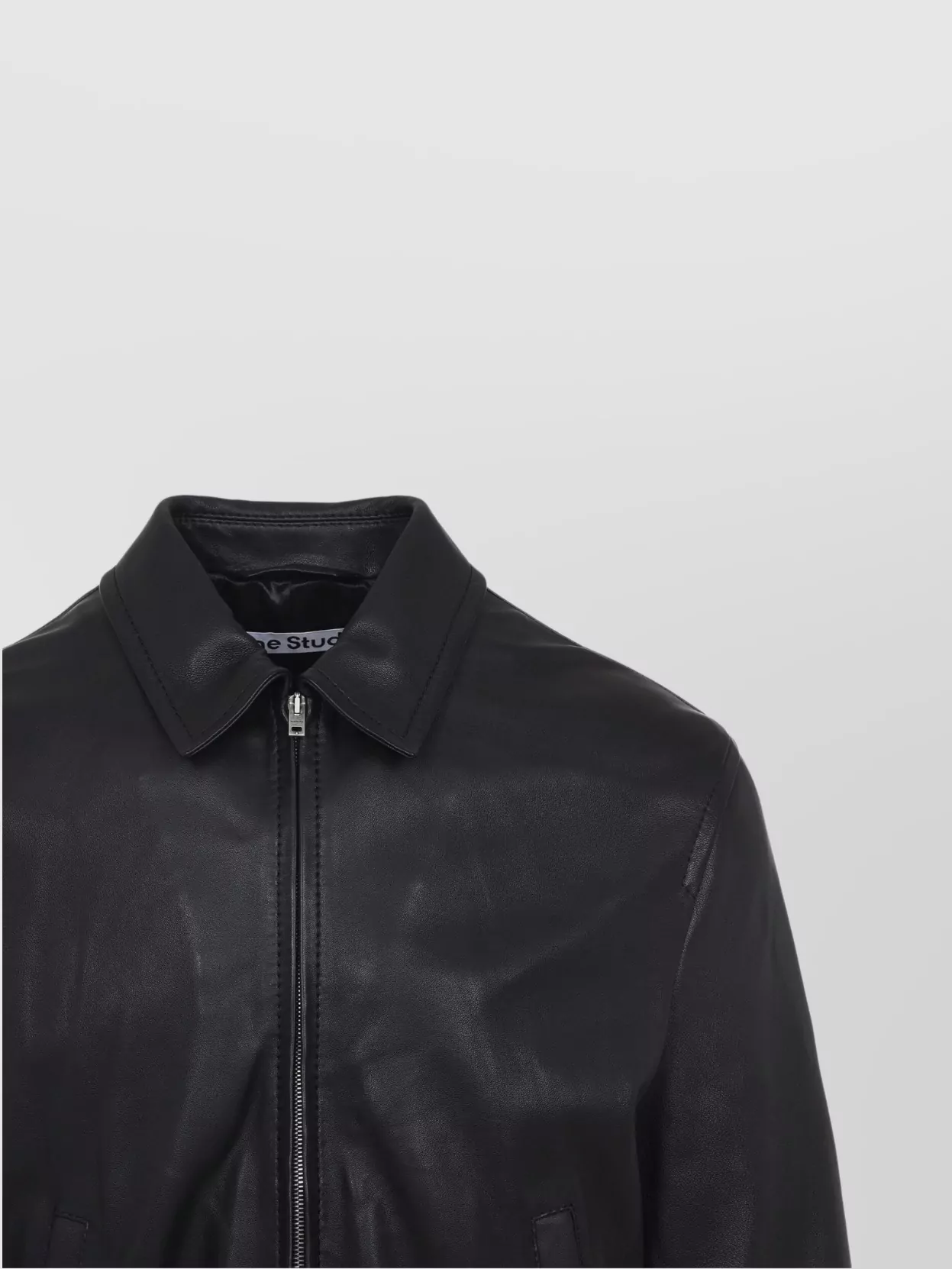 Acne Studios Belted Lamb Leather Jacket Design