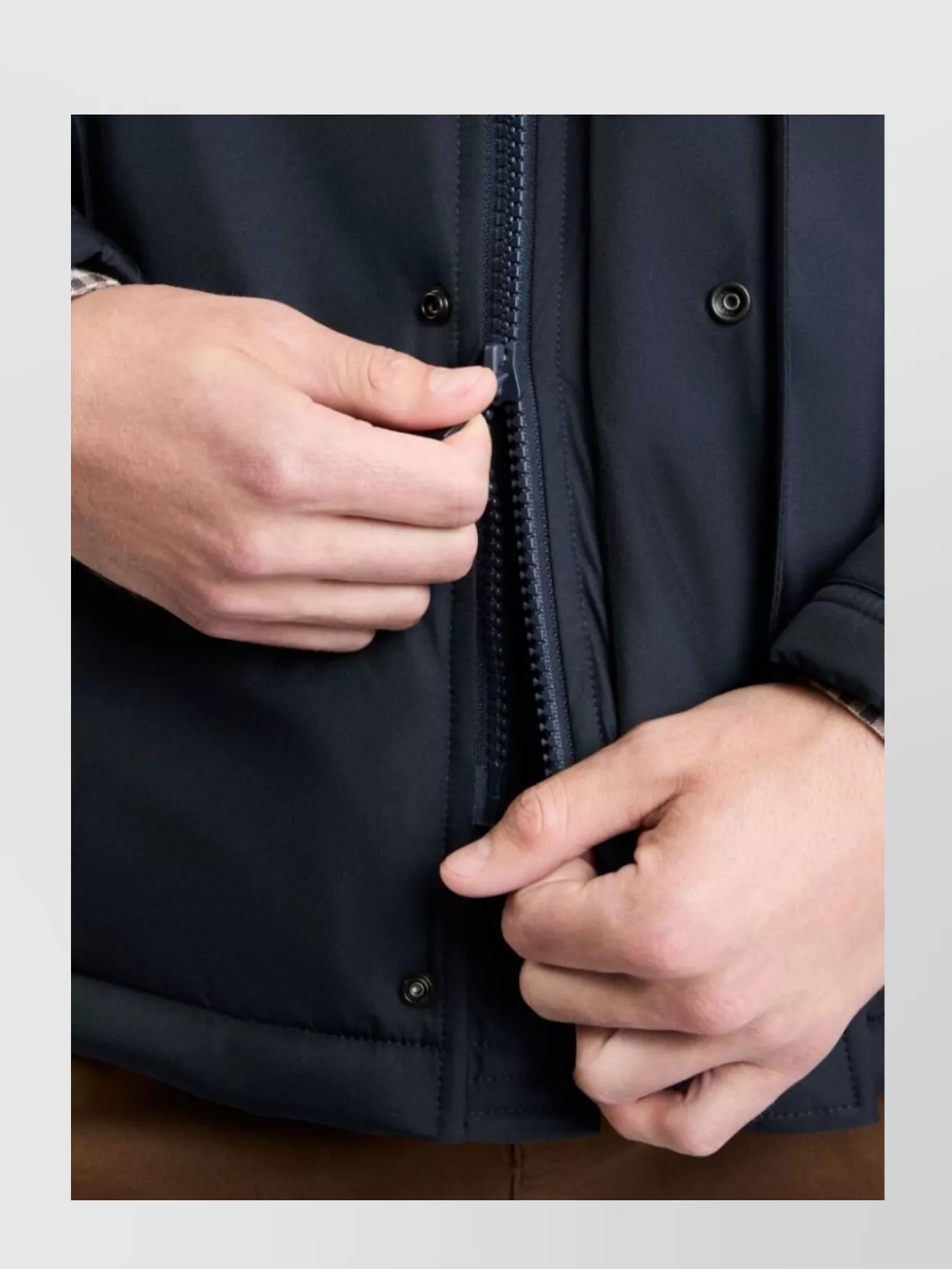 Fay Padded Hooded Jacket