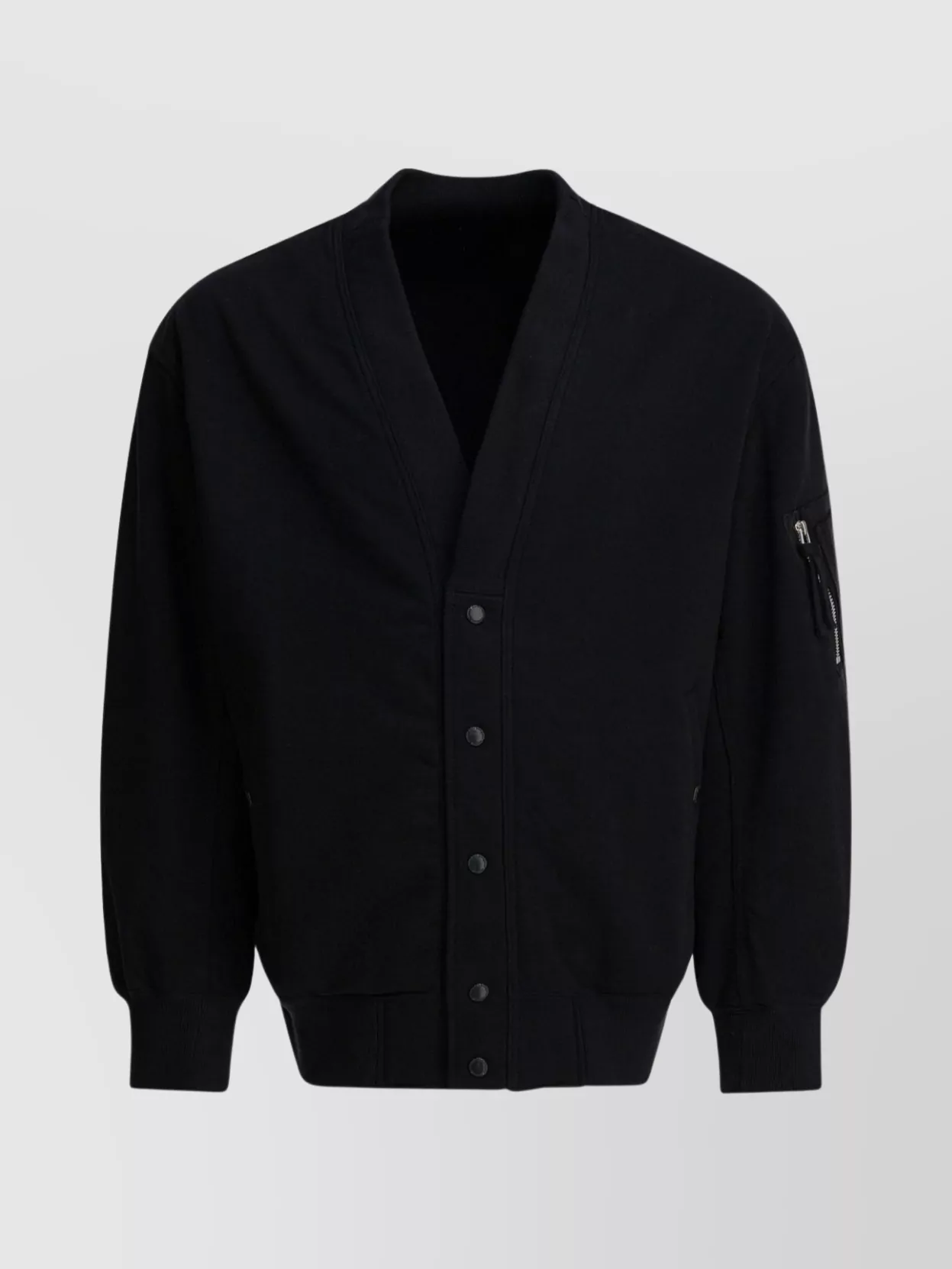 Comme Des Garçons Homme Deux Knitwear With Ribbed Cuffs And Hem In Black