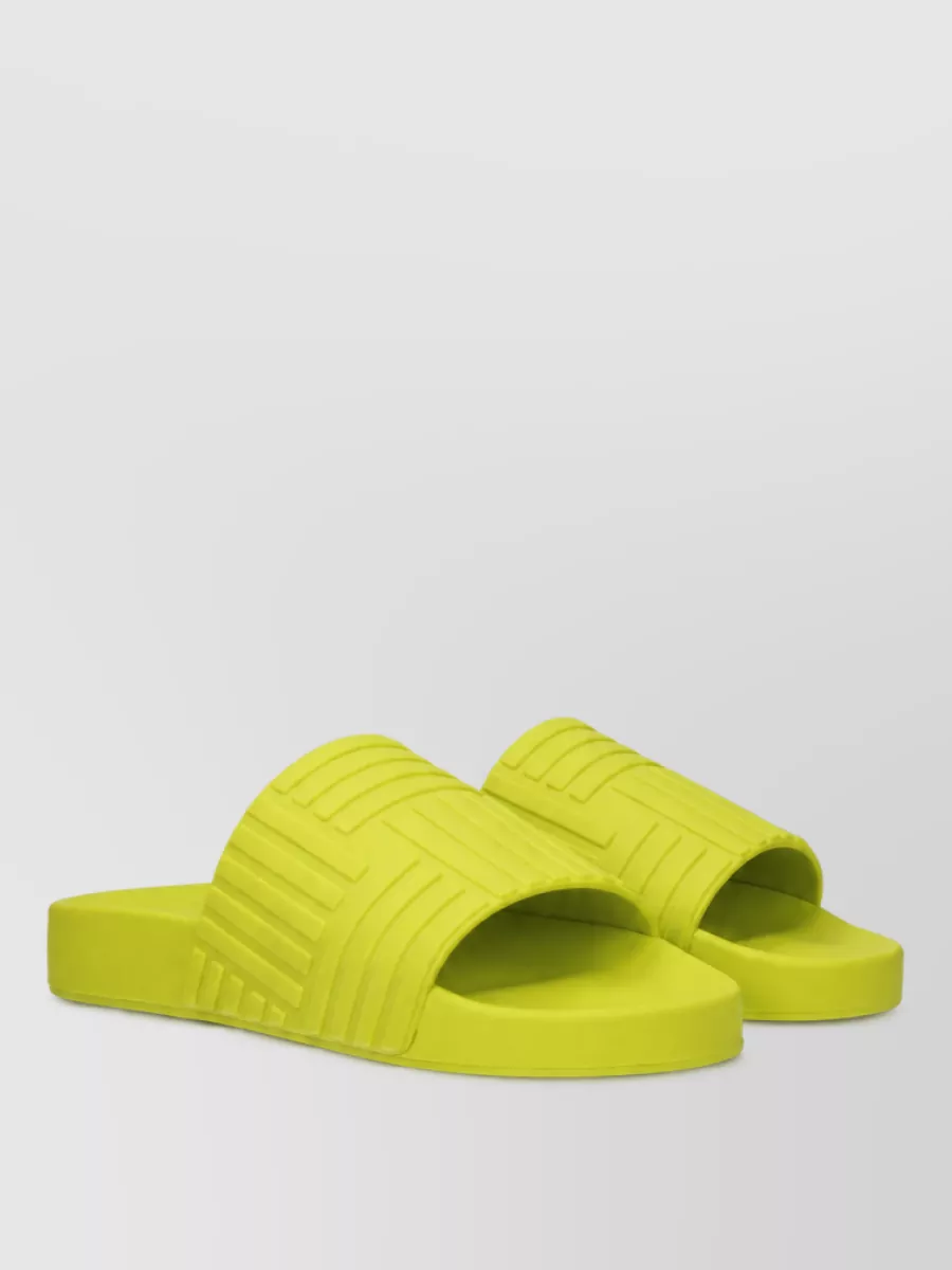 Bottega Veneta Rubber Slide Sandals