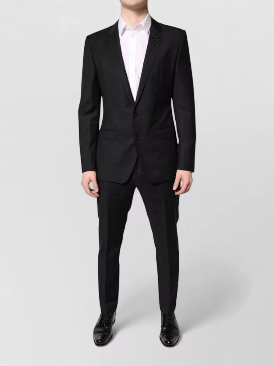 Dolce&Gabbana Wool slim-fit single-breasted suit