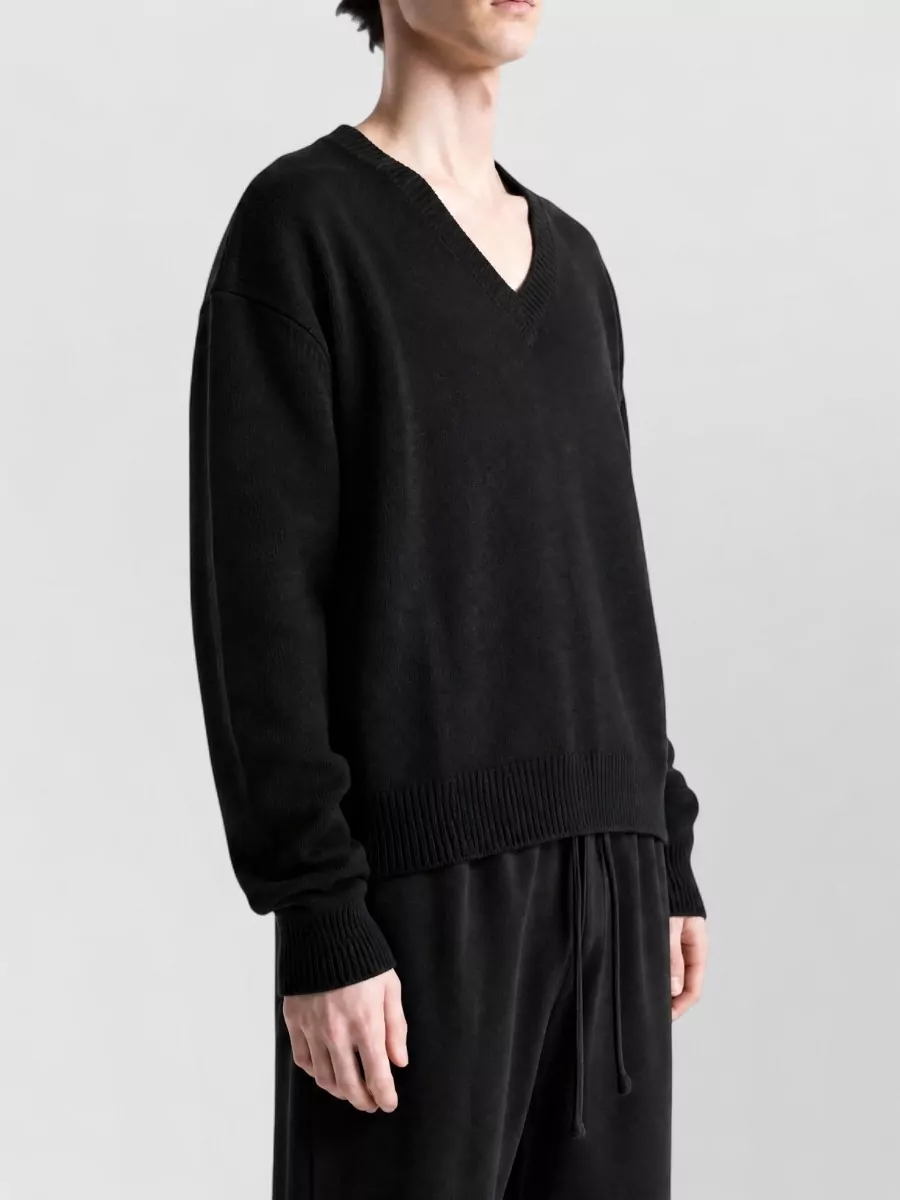 Rick Owens Cashmere V-Neck Sweater