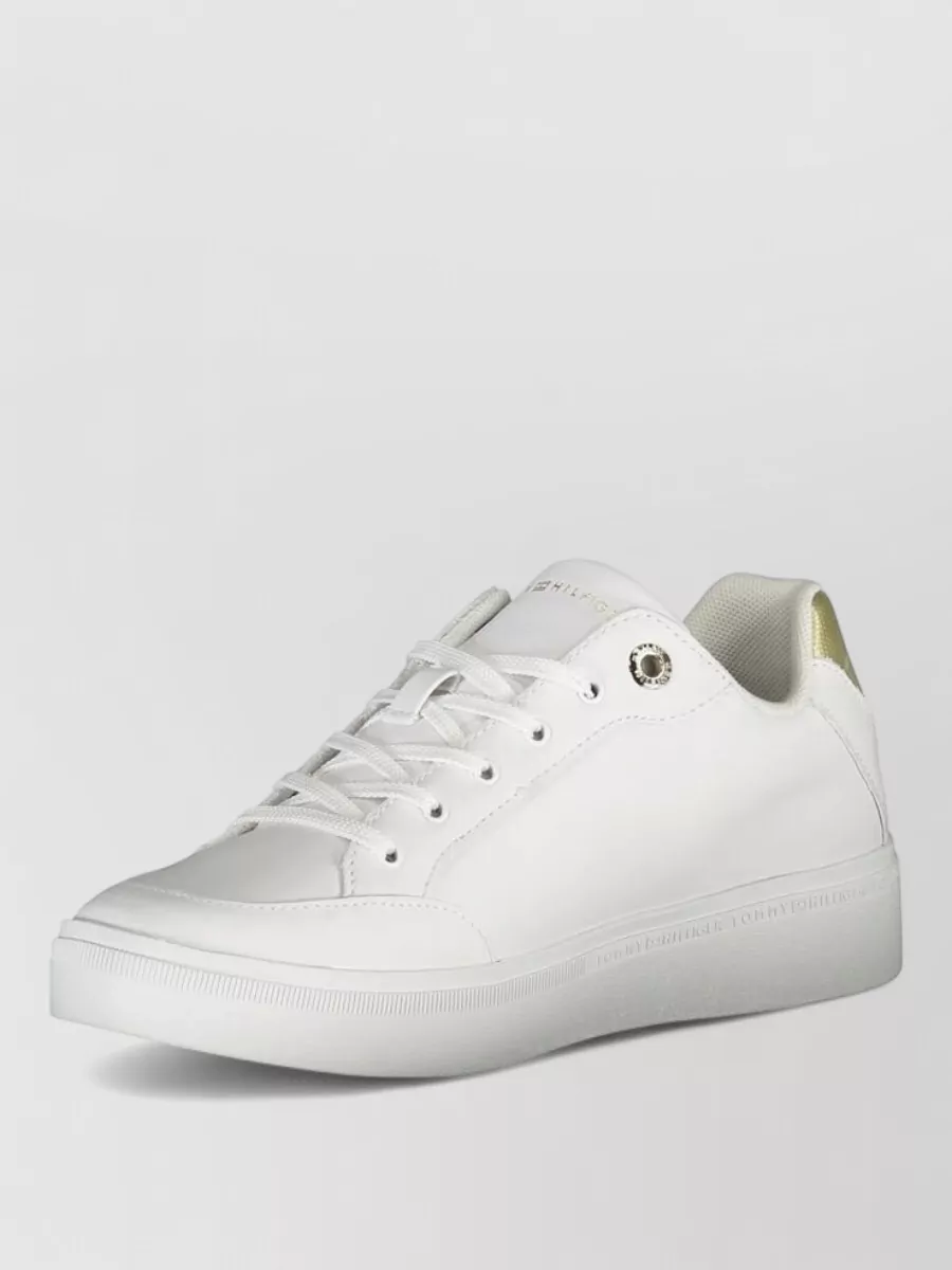 Tommy Hilfiger Leather Lace-Up Sneakers