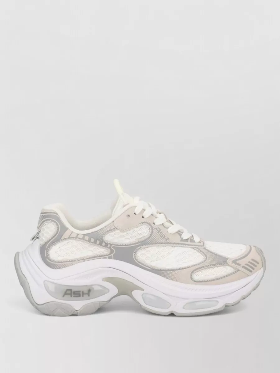 Ash Leather Low-Top Sneakers
