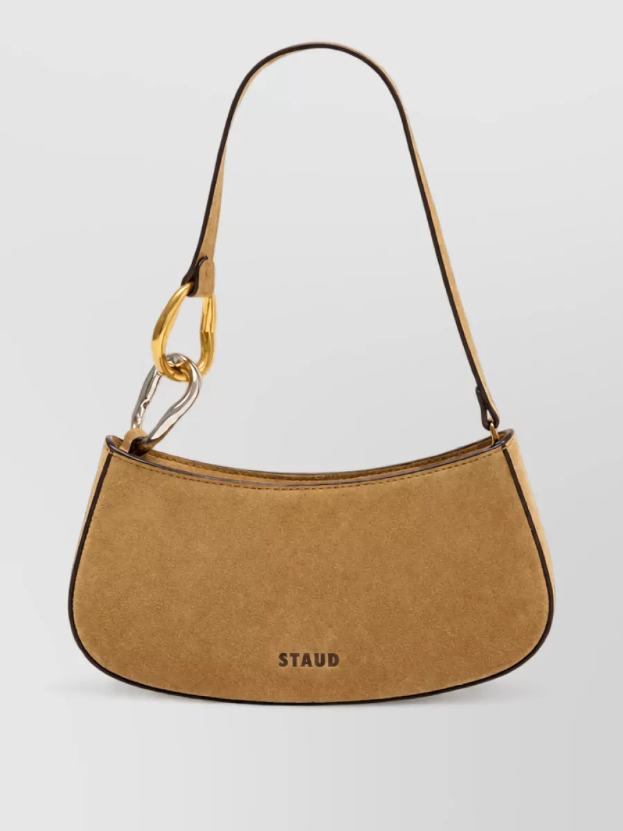 Staud Leather clutch bag