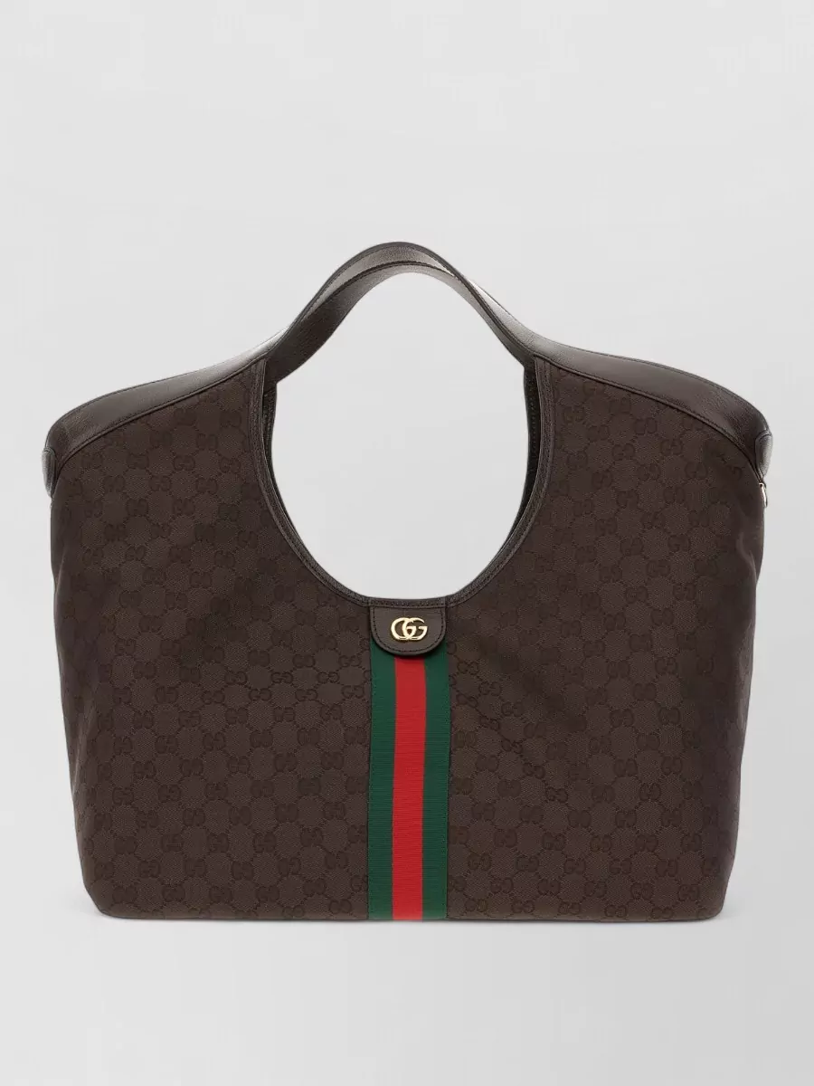 Gucci Giglio Large Fabric Tote Bag