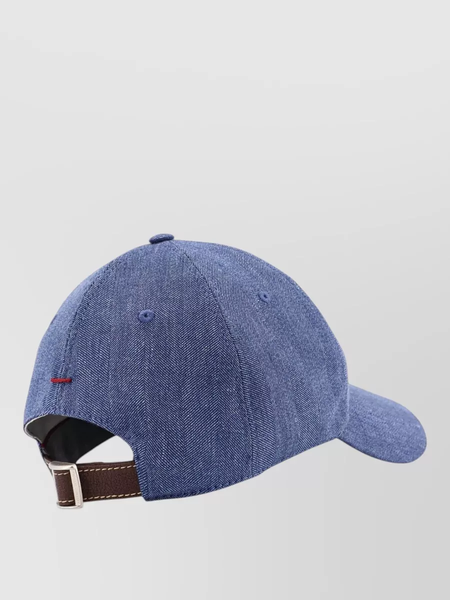 Brunello Cucinelli Linen Blend Cap