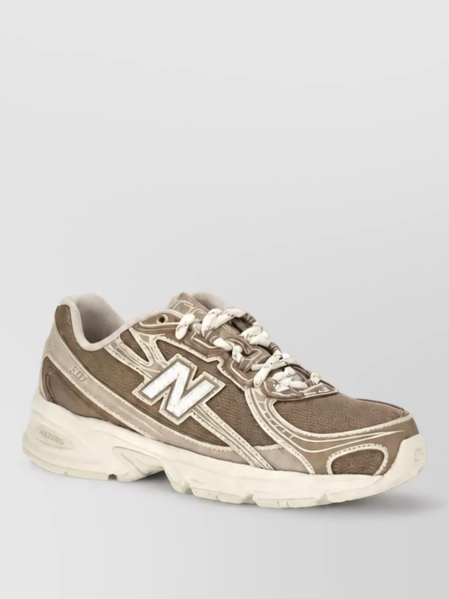 New Balance fabric lace-up sneakers