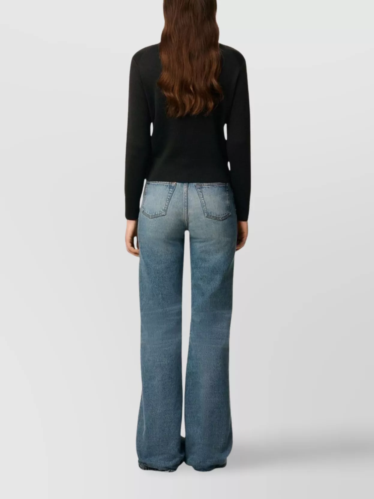 Ami Alexandre Mattiussi Ami Paris Ami Paris De Coeur Wool Sweater In Black