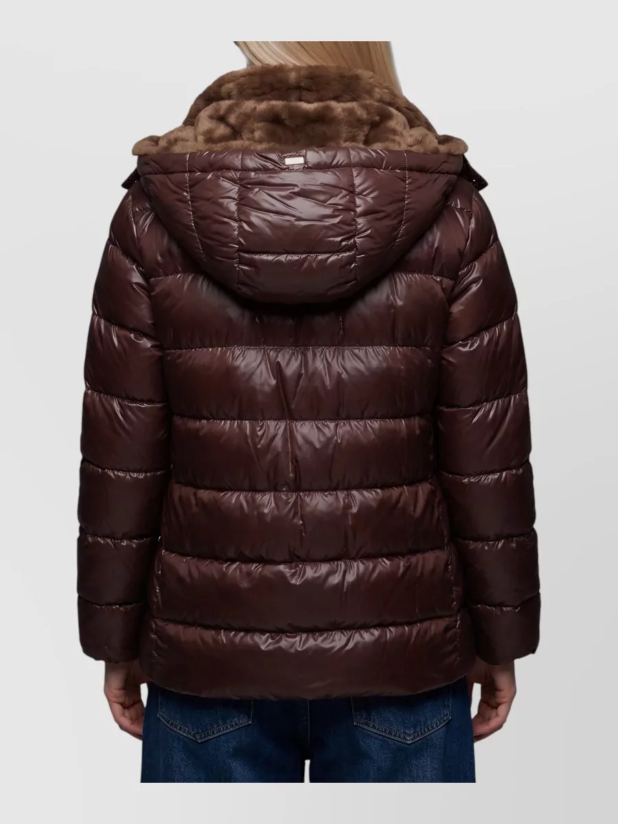Herno Down Quilted Hooded Parka Coat