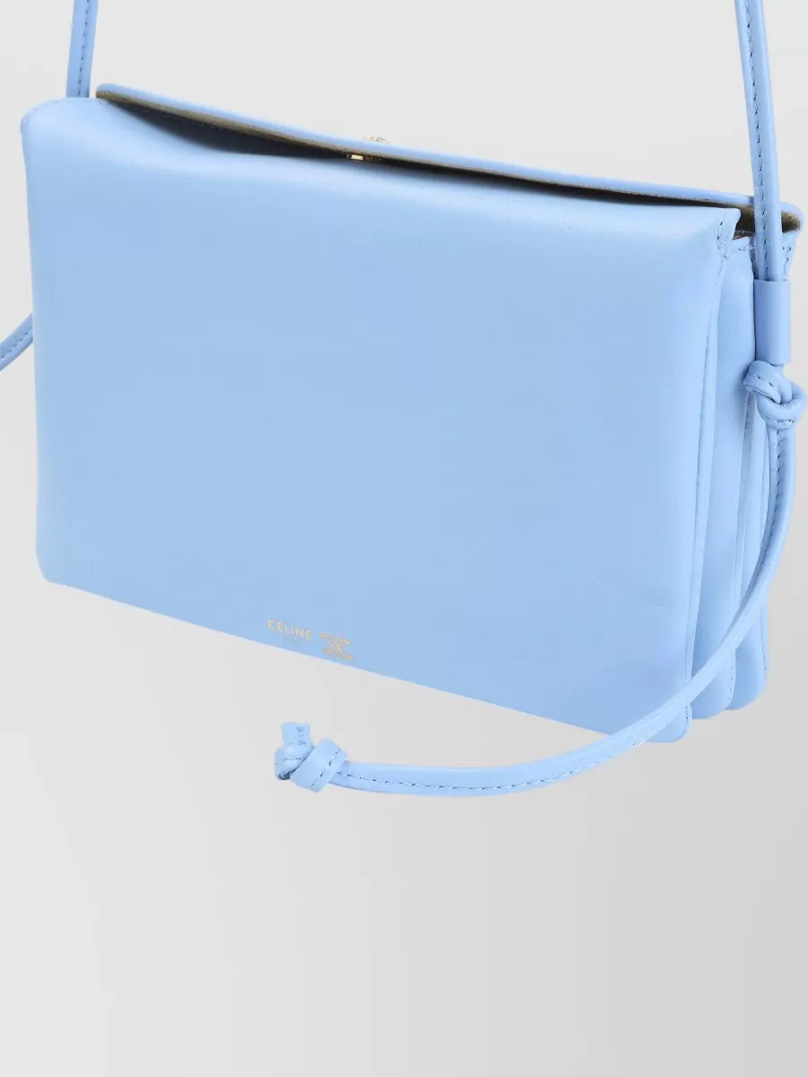 Celine Lamb Leather Cross-Body Bag