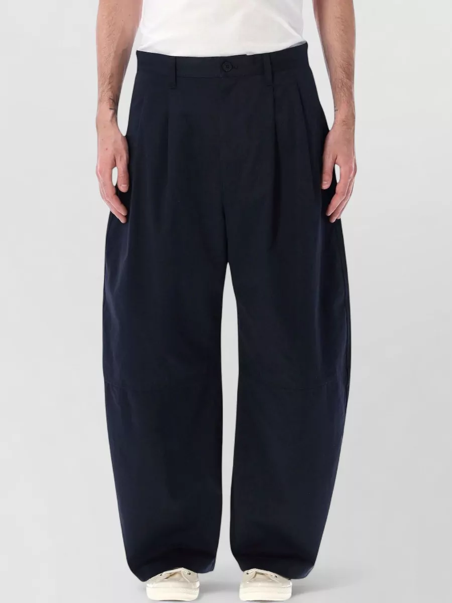 Comme Des Garçons Homme Pleated Wide-Leg Trousers